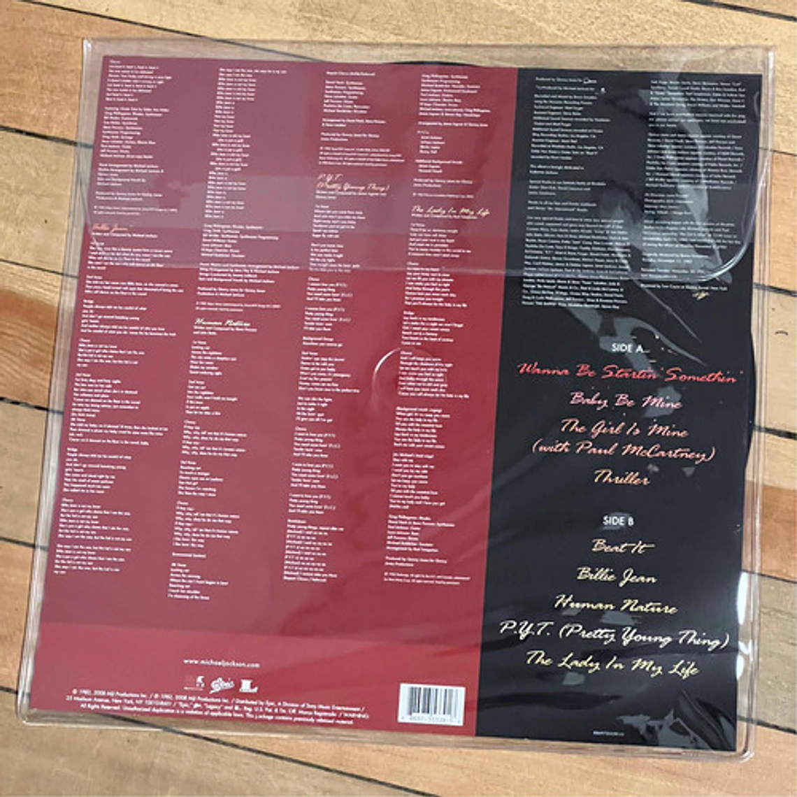 Michael Jackson - Thriller (picture Disc) (vinilo) 3