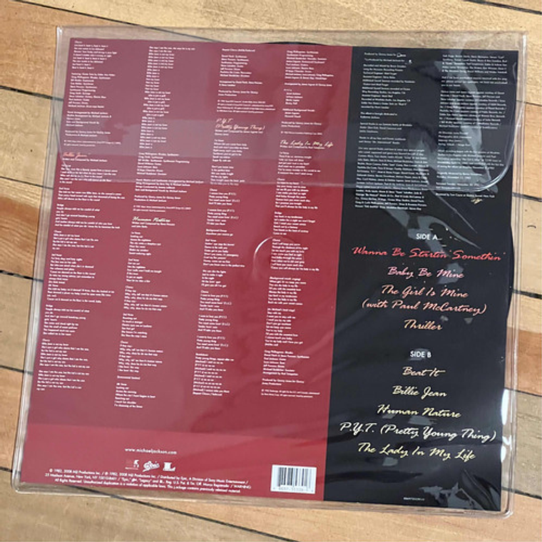 Michael Jackson - Thriller (picture Disc) (vinilo) 3
