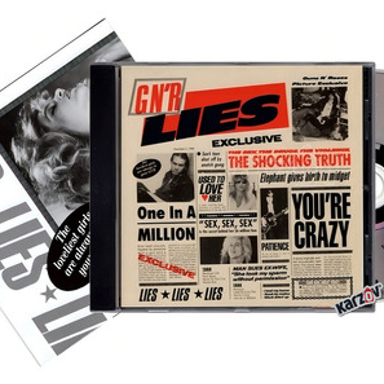 Guns N Roses - G N' R Lies (cd) 5