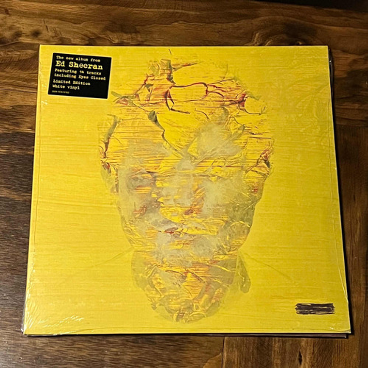 Ed Sheeran ( - ) Menos / Subtract Withe Blanco Lp Vinyl 2