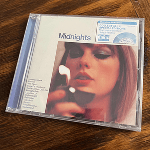 Taylor Swift Midnights Moonstone Blue Edition Disco Cd