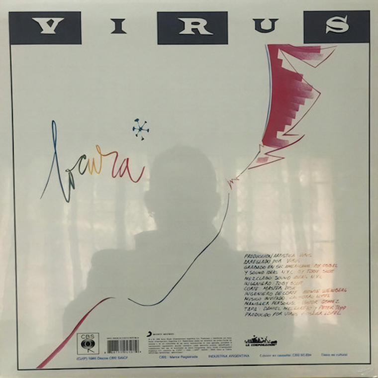 Vinilo Virus - Locura (nuevo Sellado) 2
