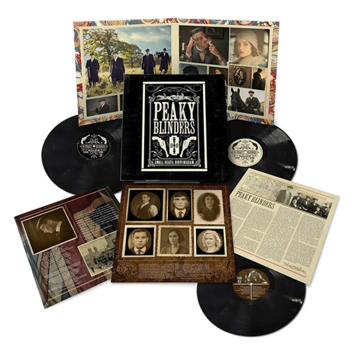 Vinilo Soundtrack Peaky Blinders Música De La Serie 3 Lp Varios Artistas 1