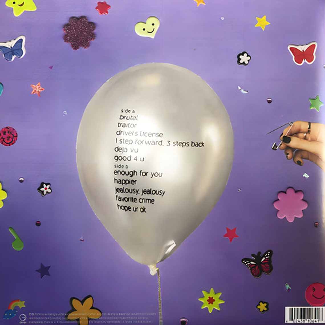 Olivia Rodrigo - Sour (vinilo) 3