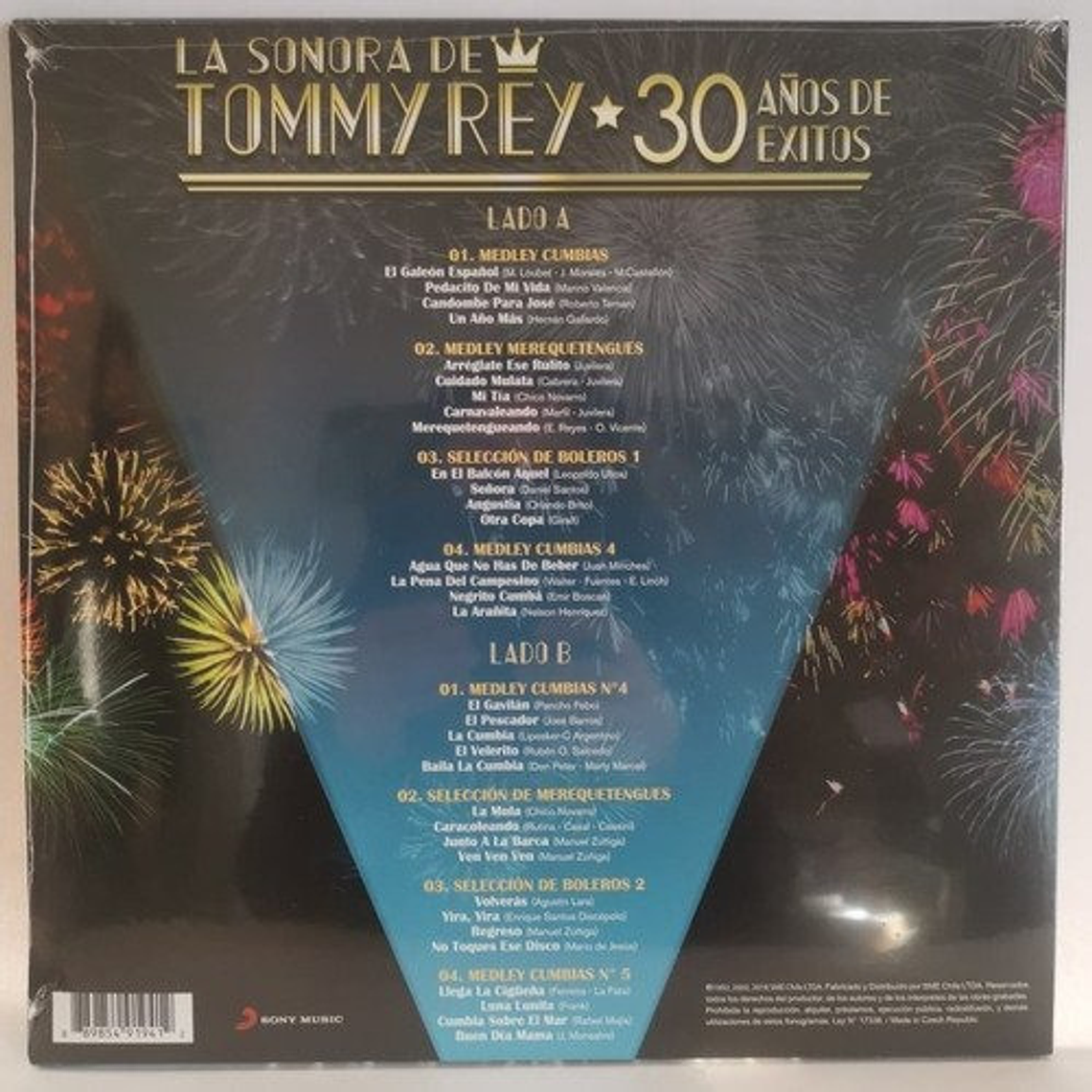 La Sonora De Tommy Rey - 30 Años De Éxitos - Vinilo 3