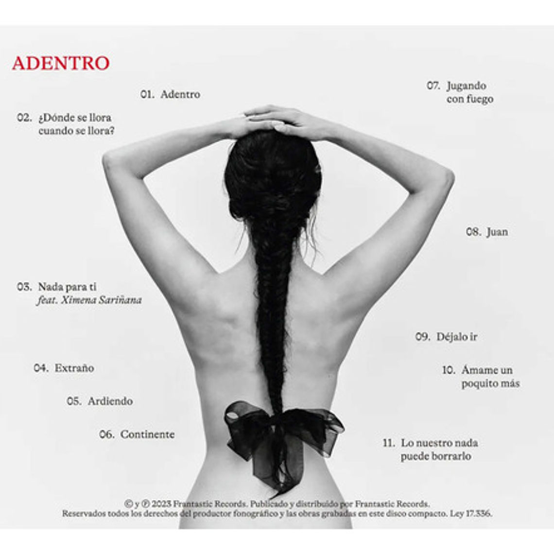 Cd Francisca Valenzuela - Adentro Nuevo Y Sellado Obivinilos 2