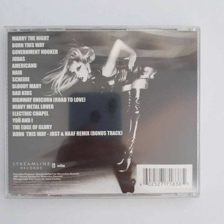 Lady Gaga Born This Way Cd Y Sellado 3