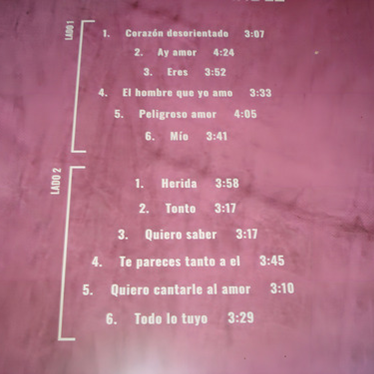 Myriam Hernandez - Grandes Exitos (vinilo) 4