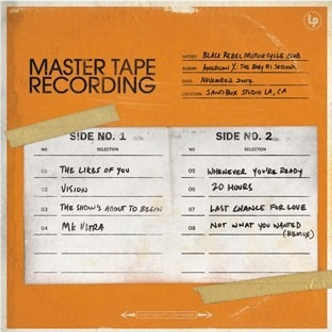 Vinilo Black Rebel Motorcycle Club - American X: Baby 81 ... 1