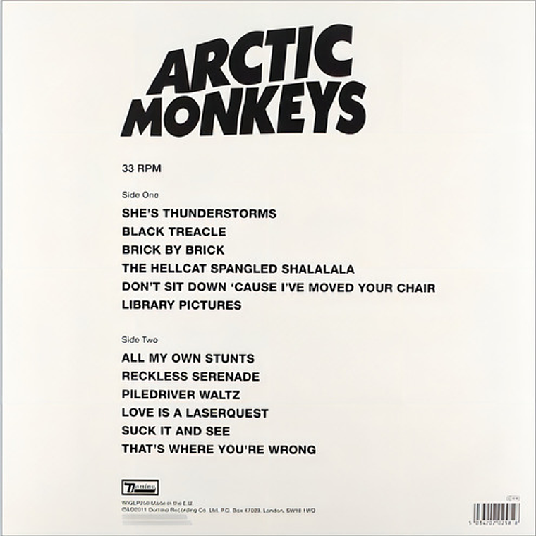 Vinilo Arctic Monkeys - Suck It And See 2