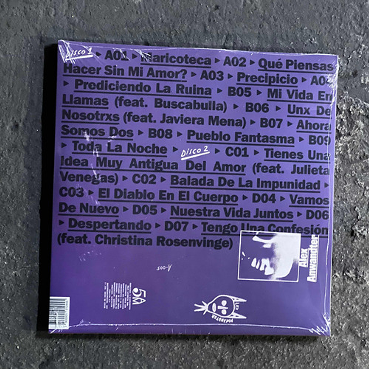 Alex Anwandter - El Diablo En El Cuerpo (vinilo Doble 2lp) 3