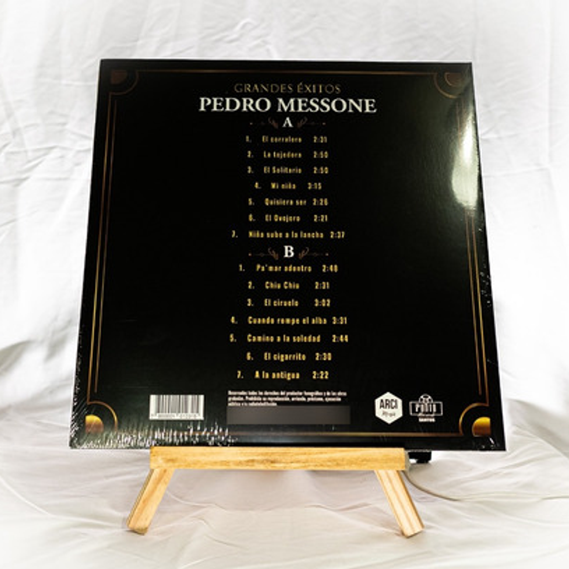 Vinilo Pedro Messone Grandes Éxitos 2023 Música Latin Y Pop Chile 3