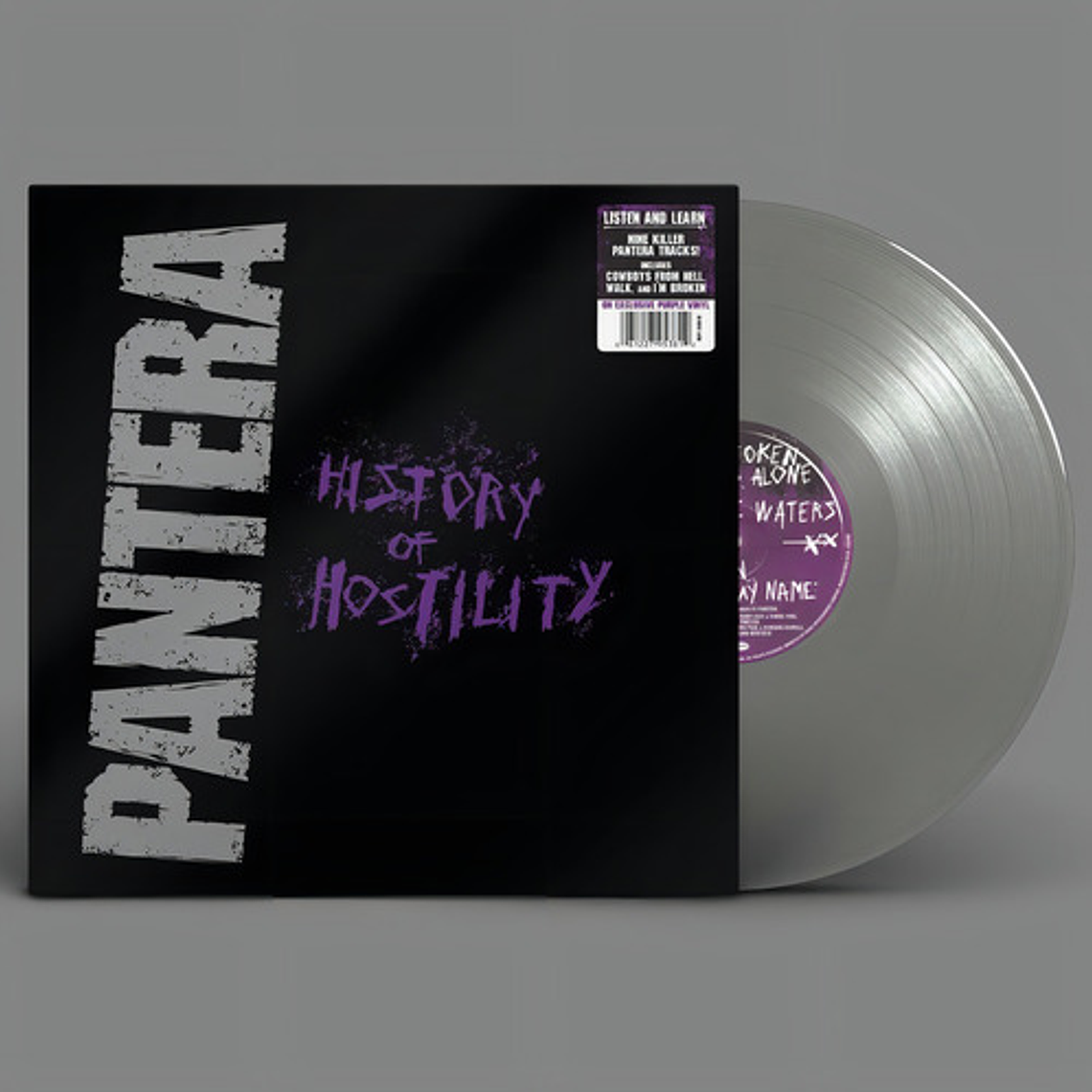 Pantera - History Of Hostility Silver- V 1