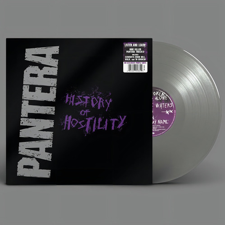 Pantera - History Of Hostility Silver- V 1