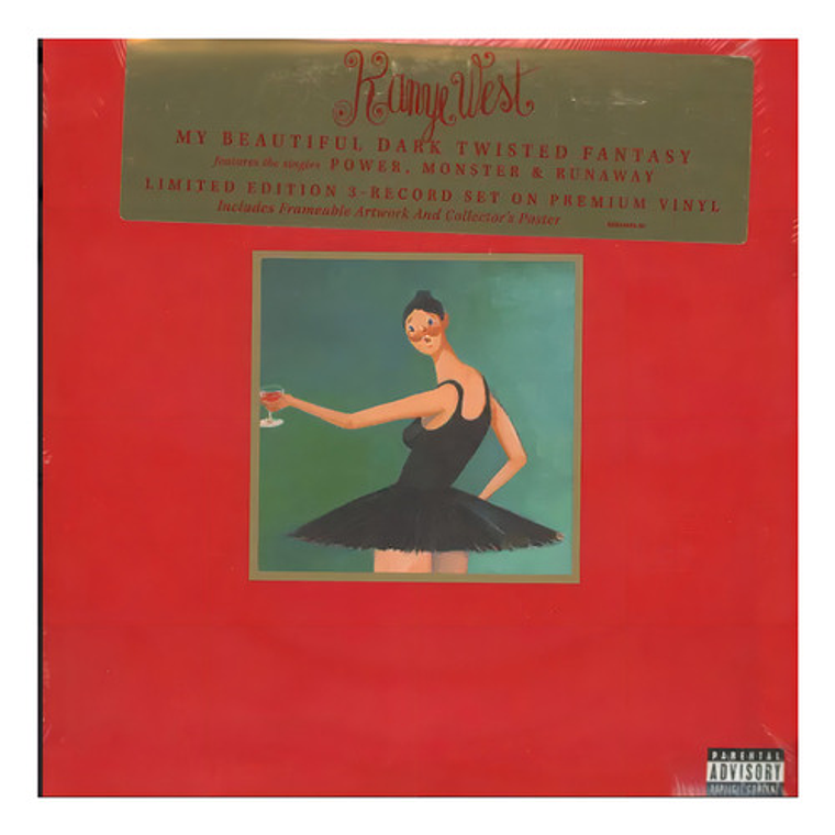Kanye West - My Beautiful Dark Twist 3lp 7