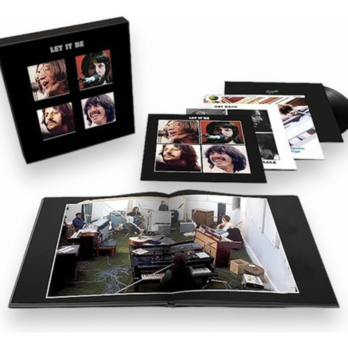 Beatles Let It Be Box Vinilo 4 Lp + Ep + Libro 1