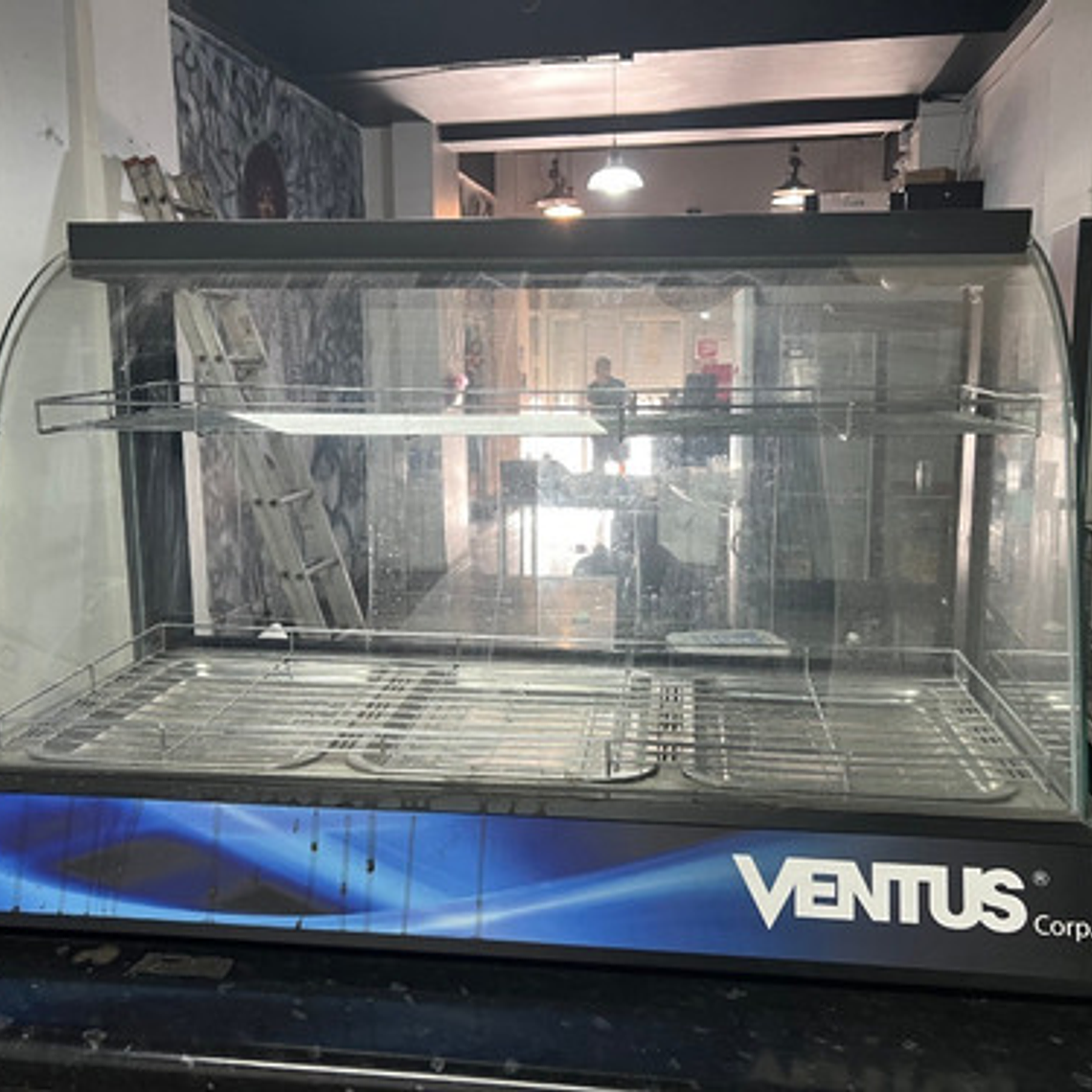 Vitrina Mantenedora Calor Sobremesa Curva Vmcd-3 Ventus 1