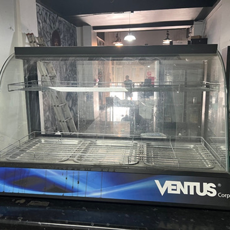 Vitrina Mantenedora Calor Sobremesa Curva Vmcd-3 Ventus 1