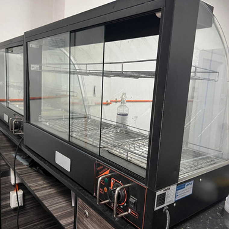 Vitrina Mantenedora Calor Sobremesa Curva Vmcd-3 Ventus 3