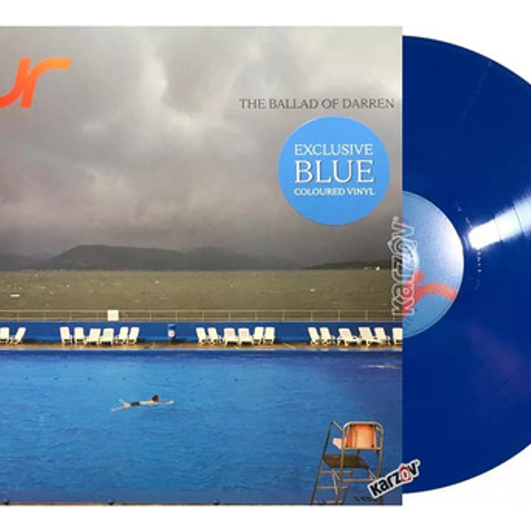 Blur - The Ballad Of Darren (vinilo Celeste) (tiendas Indie) 1
