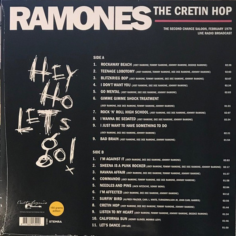 Ramones - The Cretin Hop 1979 (vinilo) 2