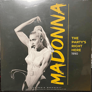 Vinilo Madonna The Party's Right Here 1990 Pop 8 Canciones