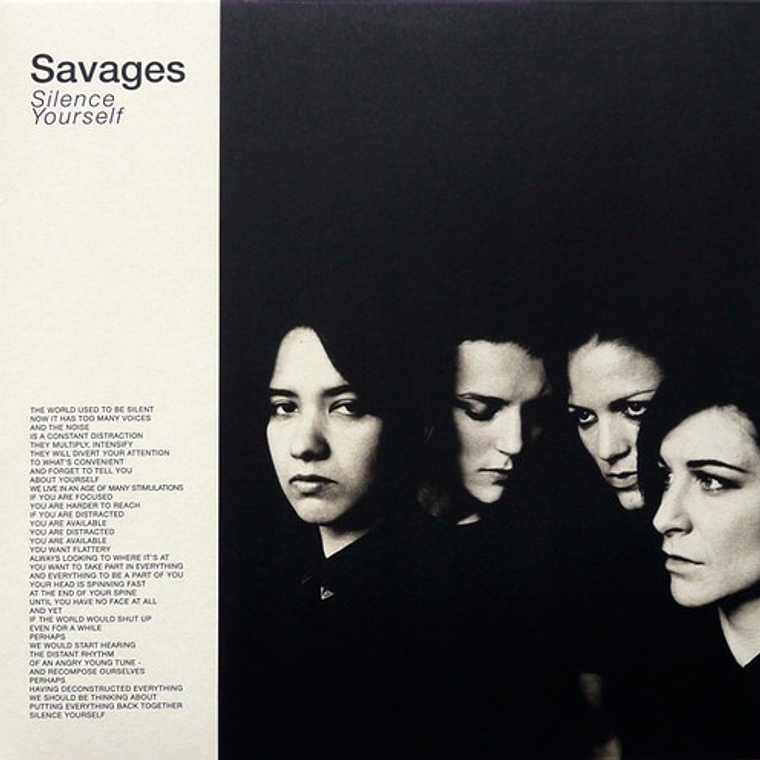 Vinilo Savages - Silence Yourself 1