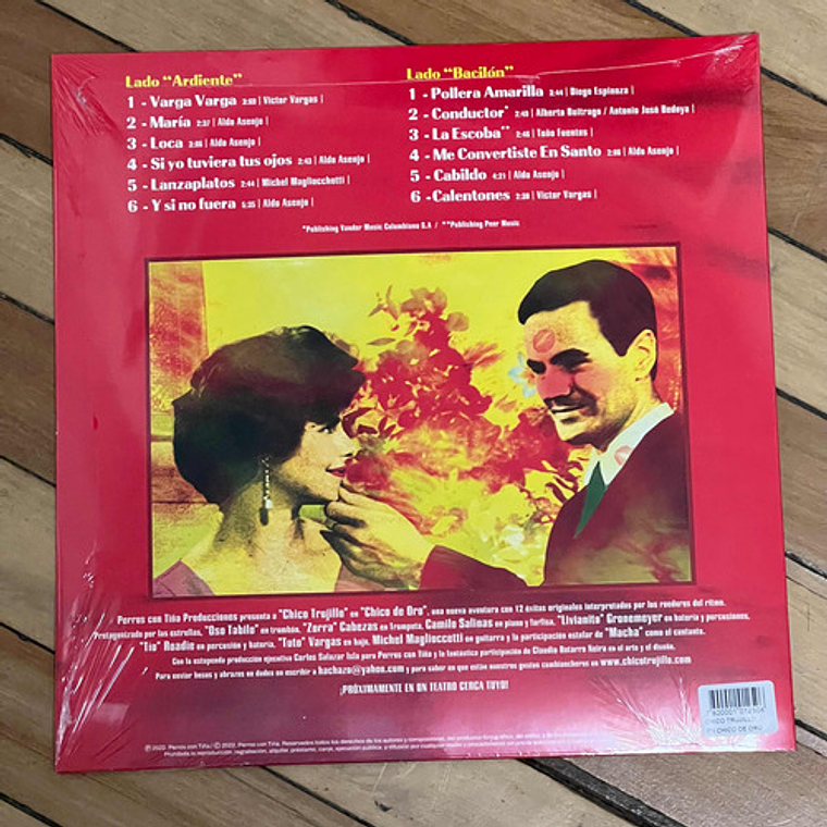 Vinilo Chico Trujillo - Chico De Oro (nuevo Sellado) 2