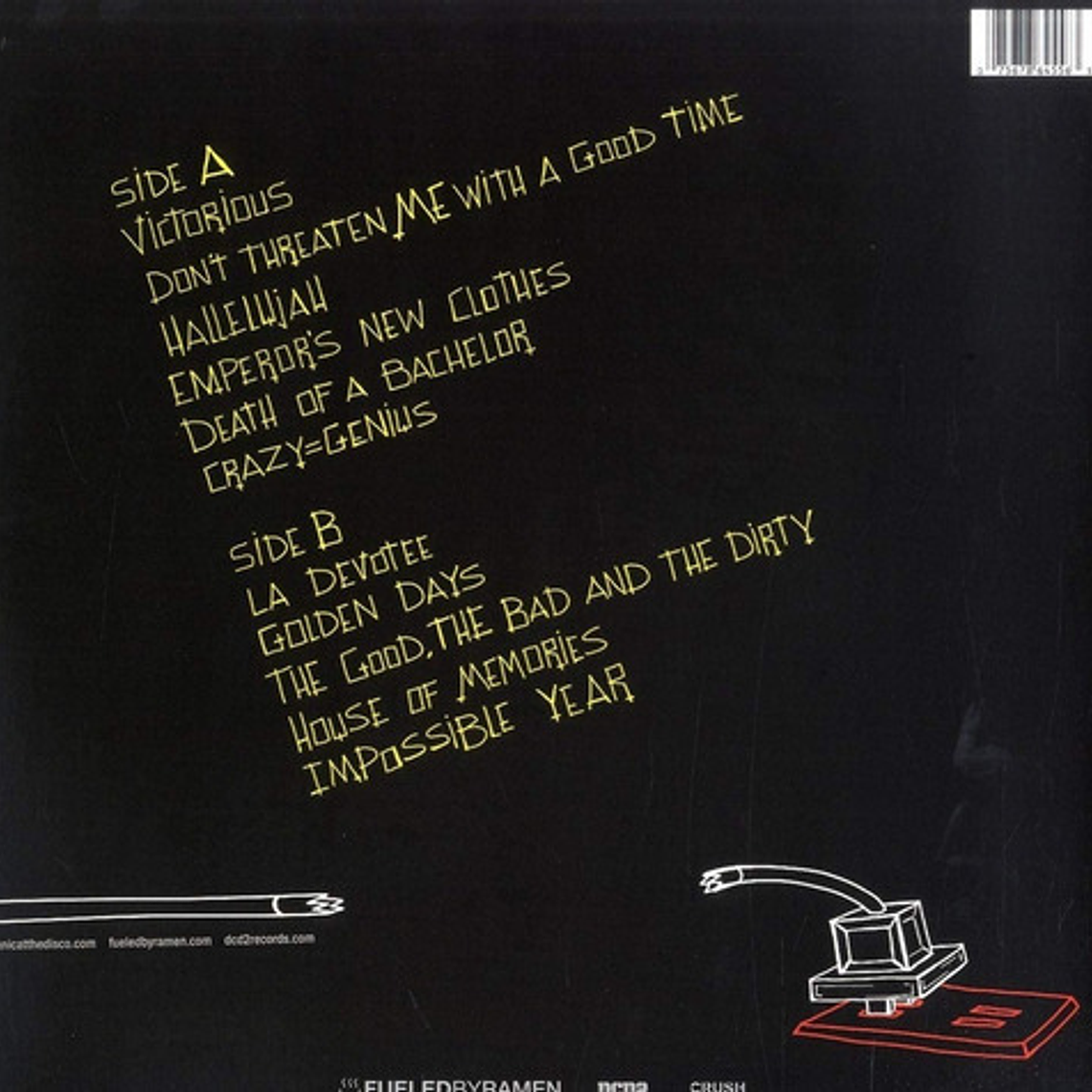 Panic At The Disco - Death Of A Bacherol (vinilo) 2