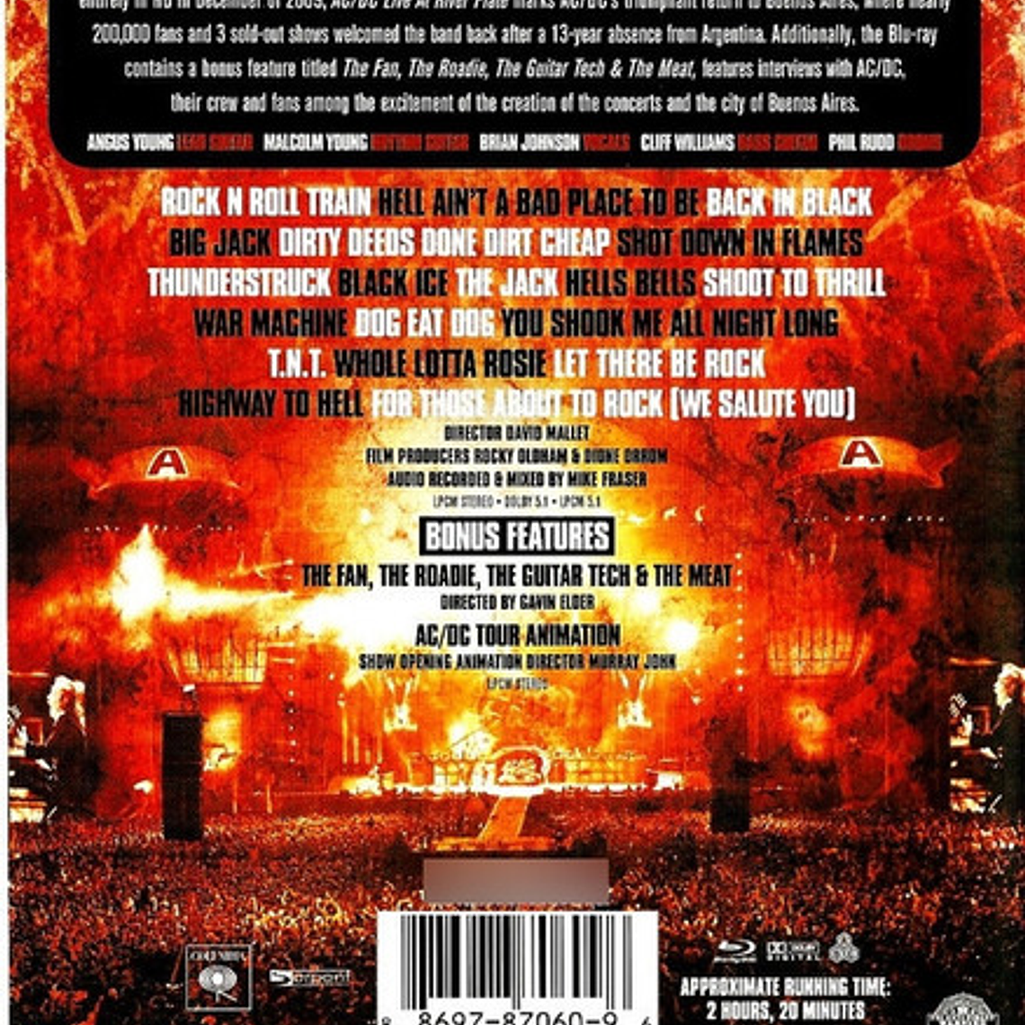 Ac/dc - Live At River Plate - Blu Ray- 4
