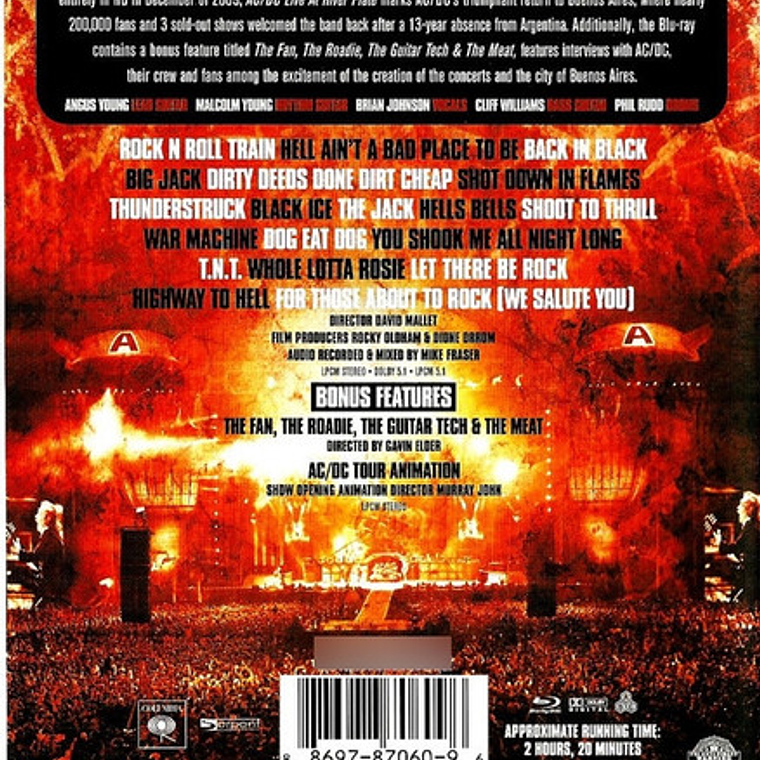 Ac/dc - Live At River Plate - Blu Ray- 4