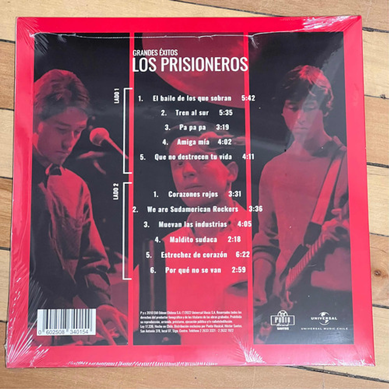Vinilo Los Prisioneros - Grandes Éxitos 3