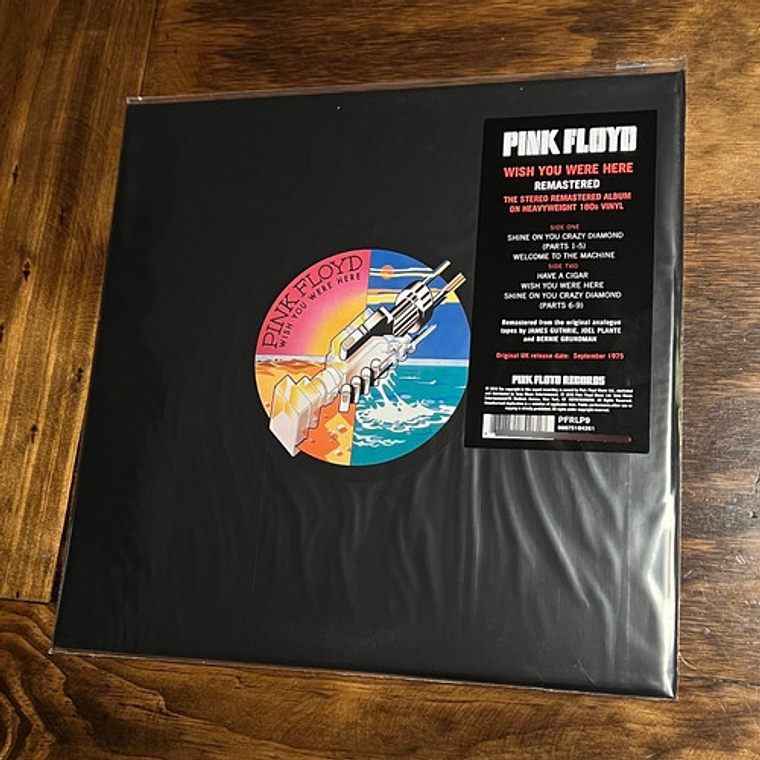Pink Floyd Wish You Were Here Lp 180gm Vinyl Remastered 2