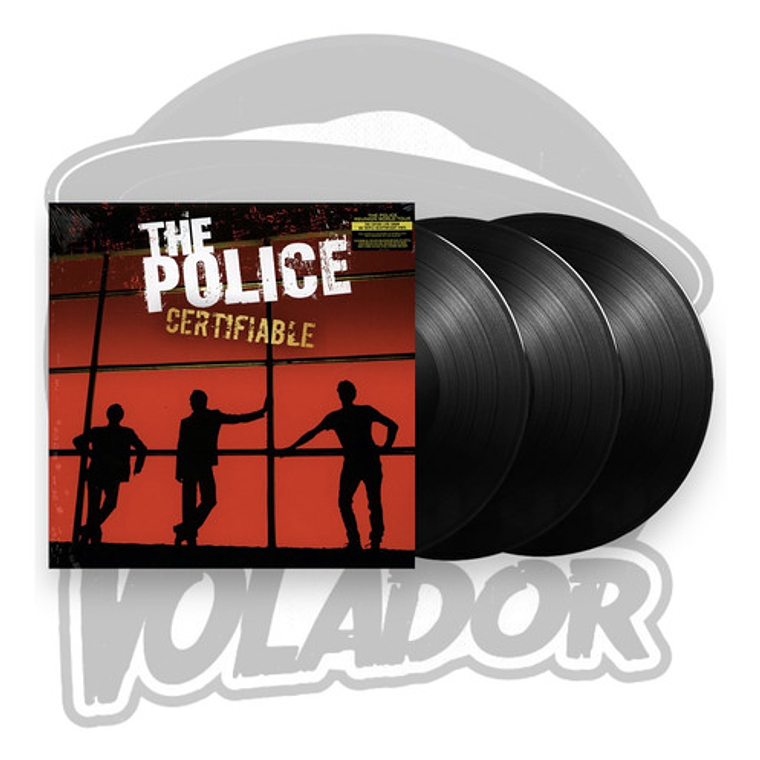 Vinilo Triple The Police Certificable Rock 3lp Europa 2008 1