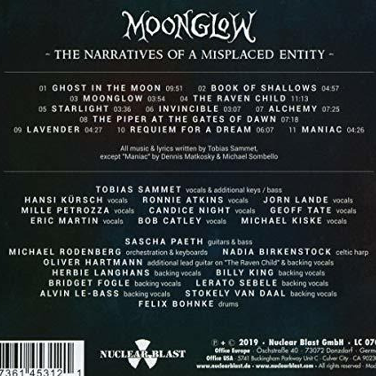 Tobias Sammet's Avantasia - Moonglow 1