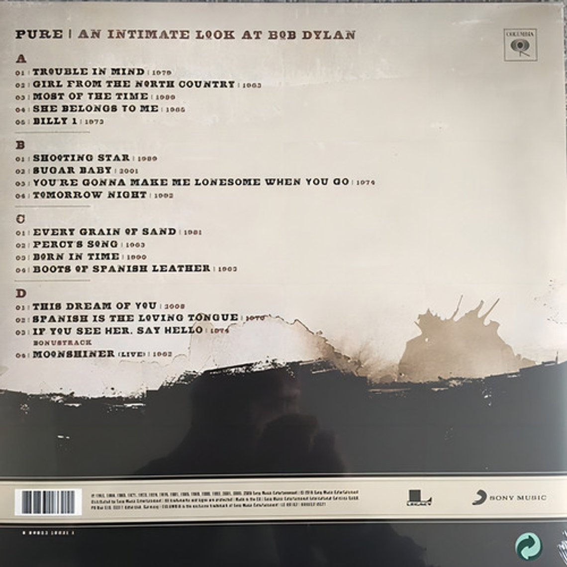 Bob Dylan - Pure Dylan - An Intimate Loo 2