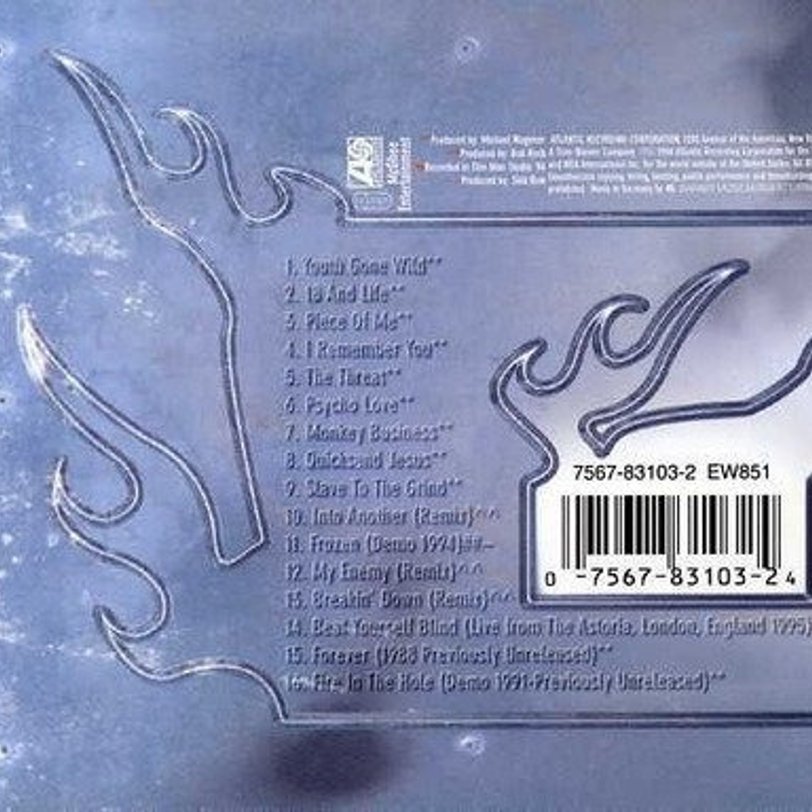 Skid Row - 40 Seasons The Best Of (cd) 1