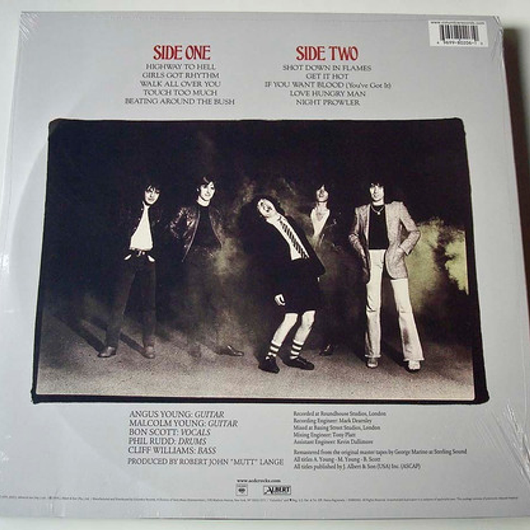 Ac Dc - Highway To Hell (vinilo) 4