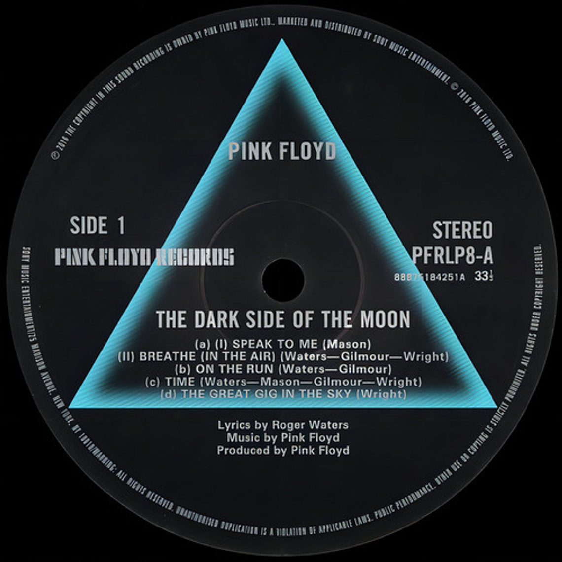 Vinilo Pink Floyd - The Dark Side Of The Moon (nuevo Sellado 4