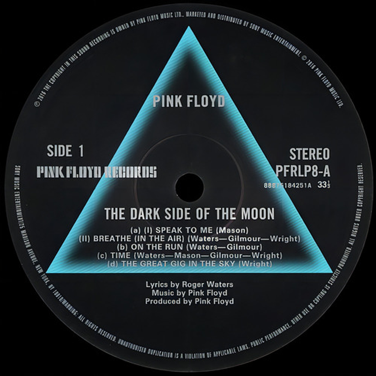 Vinilo Pink Floyd - The Dark Side Of The Moon (nuevo Sellado 4