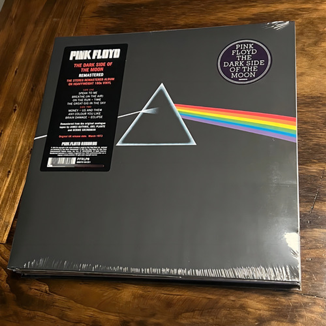 Vinilo Pink Floyd - The Dark Side Of The Moon (nuevo Sellado 6