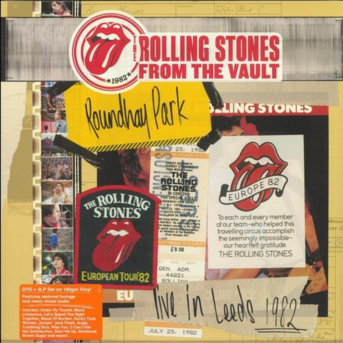 Vinilo The Rolling Stones - Live In Leeds 1982 1