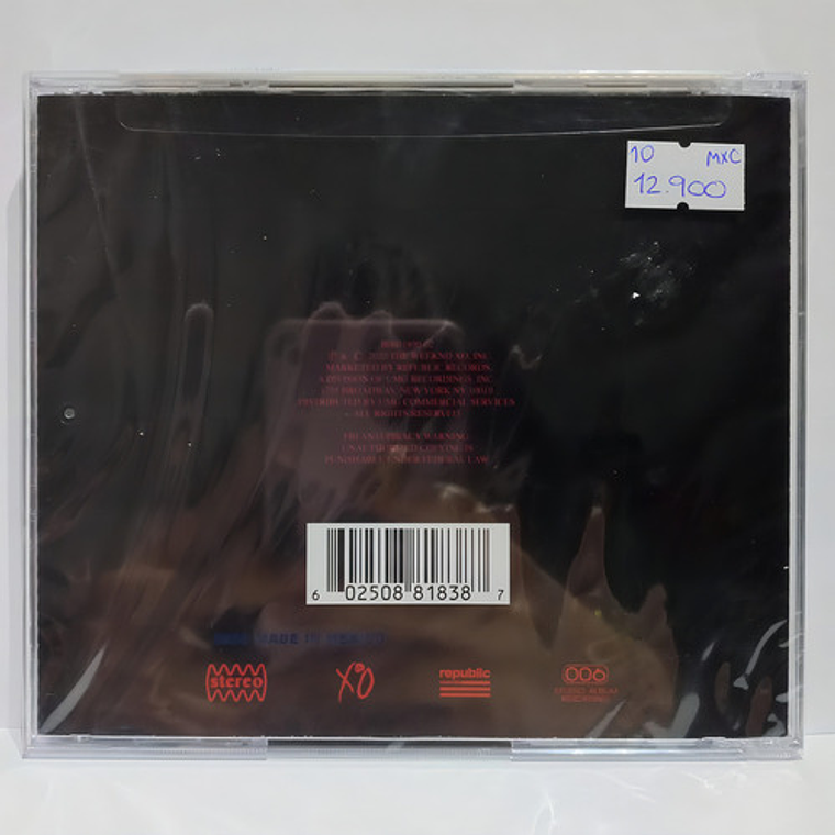 The Weeknd - After Hours (cd) 8