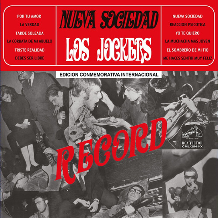 Vinilo Los Jockers Nueva Sociedad Álbum De Música Formato Físico 1