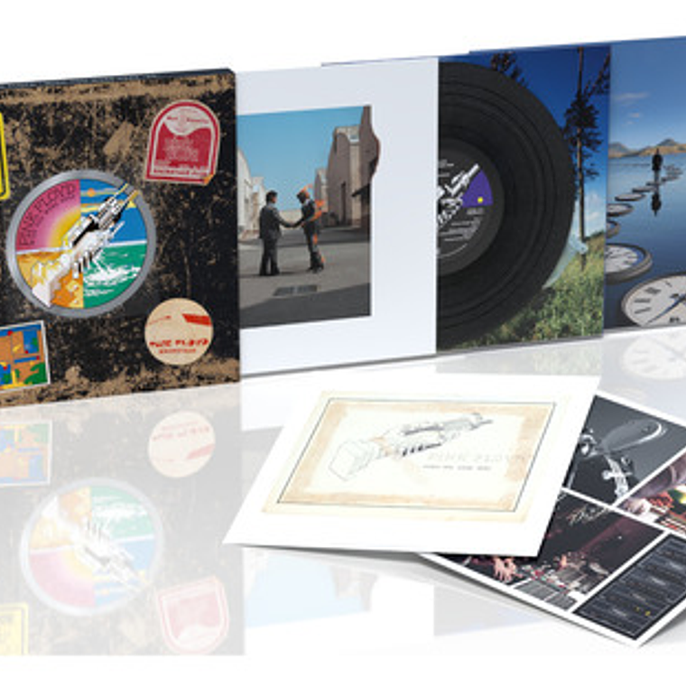 - Wish You Were Here (50th Anniversary)- Lp Versión Black 2025 En Cartón Producido Por Sony Music 1