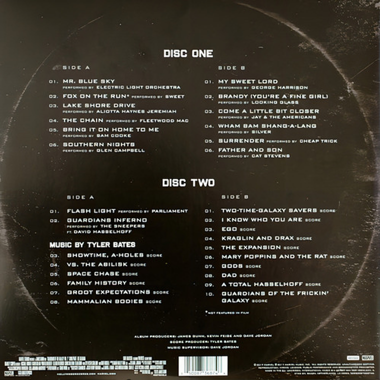 Guardians Of The Galaxy - Vol-2 -vinilo 3