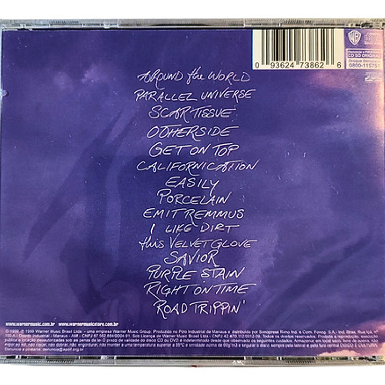 Red Hot Chili Peppers - Californication (cd) 4