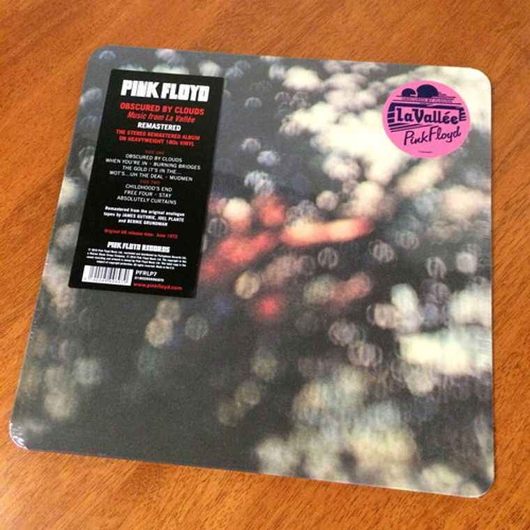 Pink Floyd Obscured By Clouds Vinilo 180 Gr Nuevo Importado 1