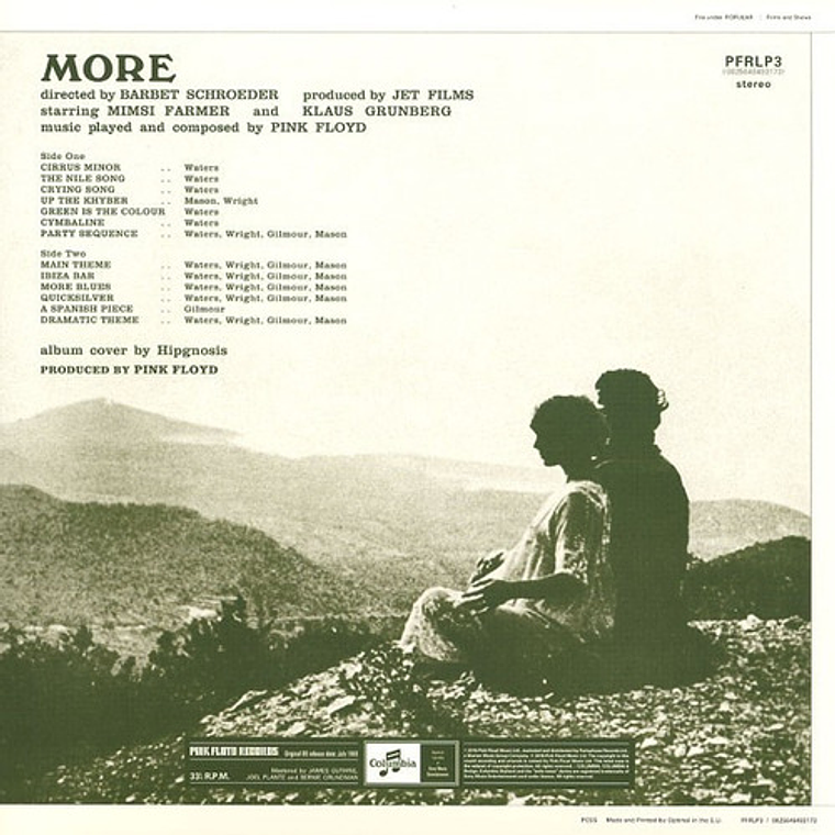 Vinilo Pink Floyd - More 7