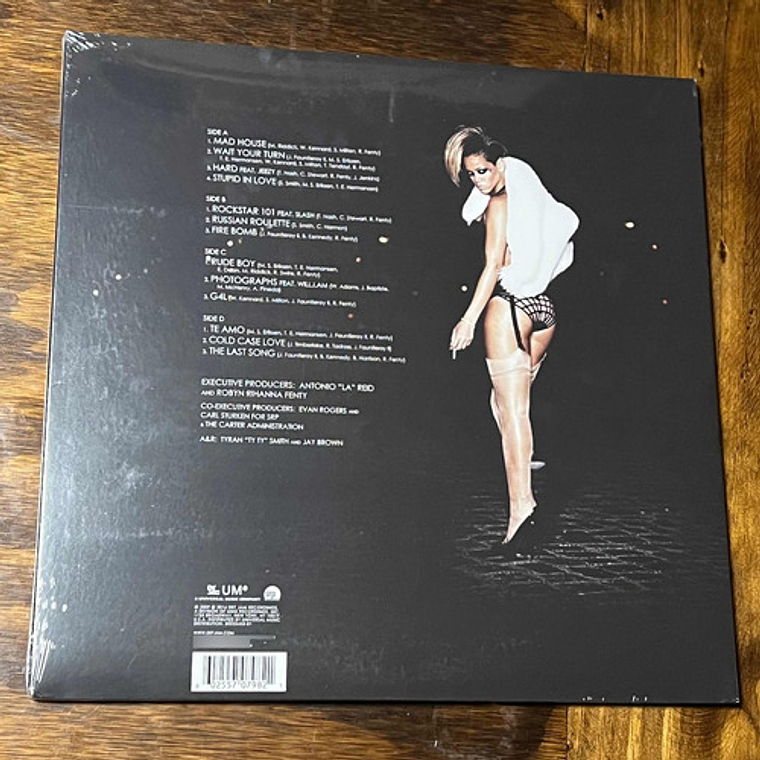 Rihanna - Rated R Vinilo Nuevo Y Sellado Obivinilos 2
